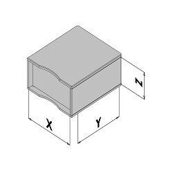 Wandgehäuse EC30-430-6