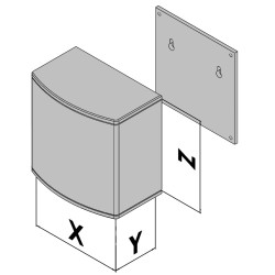 Wandgehäuse EC30-470-37